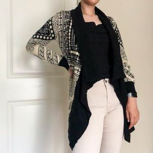 UO Handkerchief Patterned Cardigan